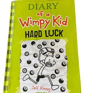 ❤️ DIARY OF A WIMPY KID HARD LUCK HARDCOVER BOOK